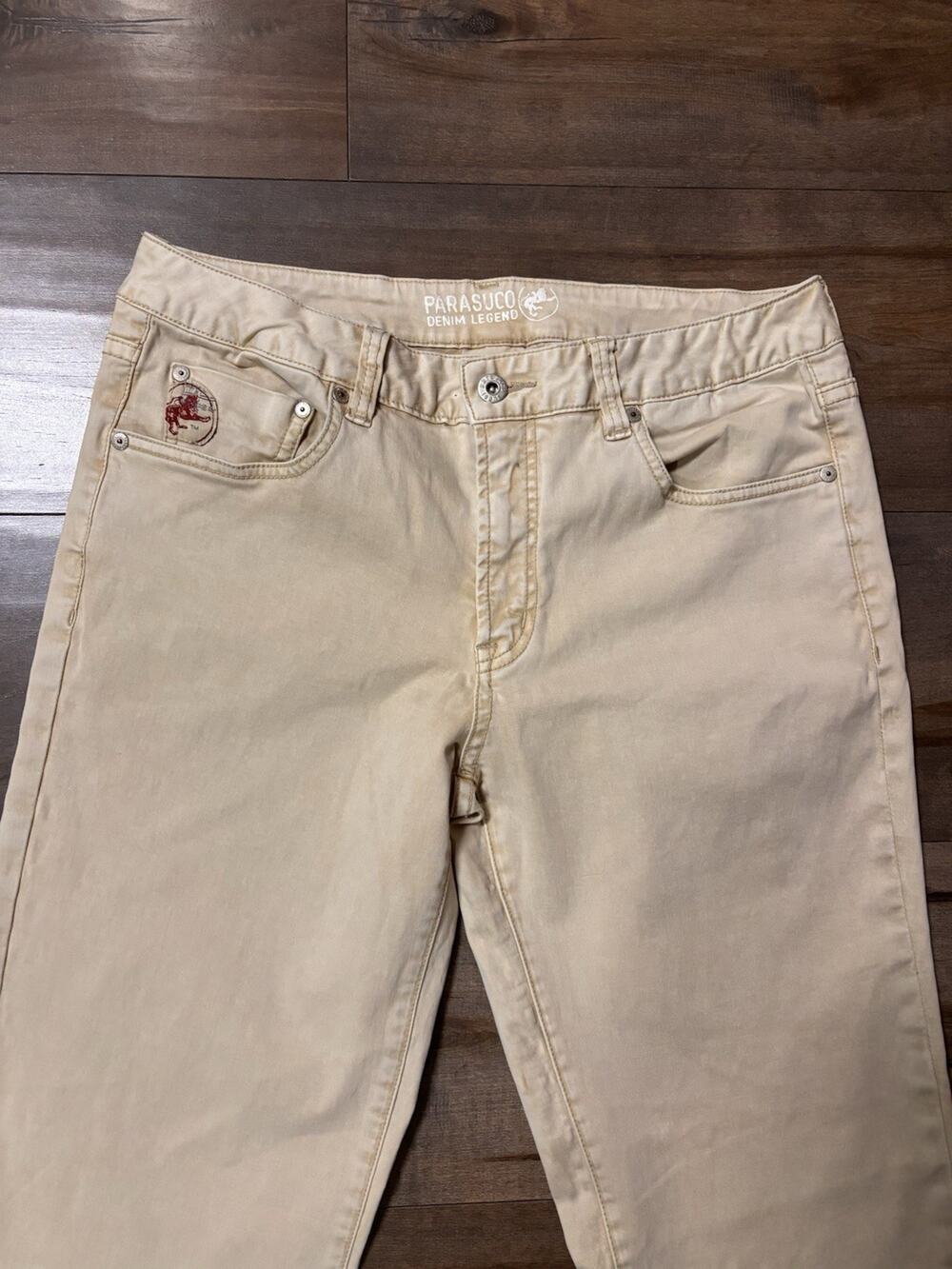 Parasuco White Jeans Women Size 13